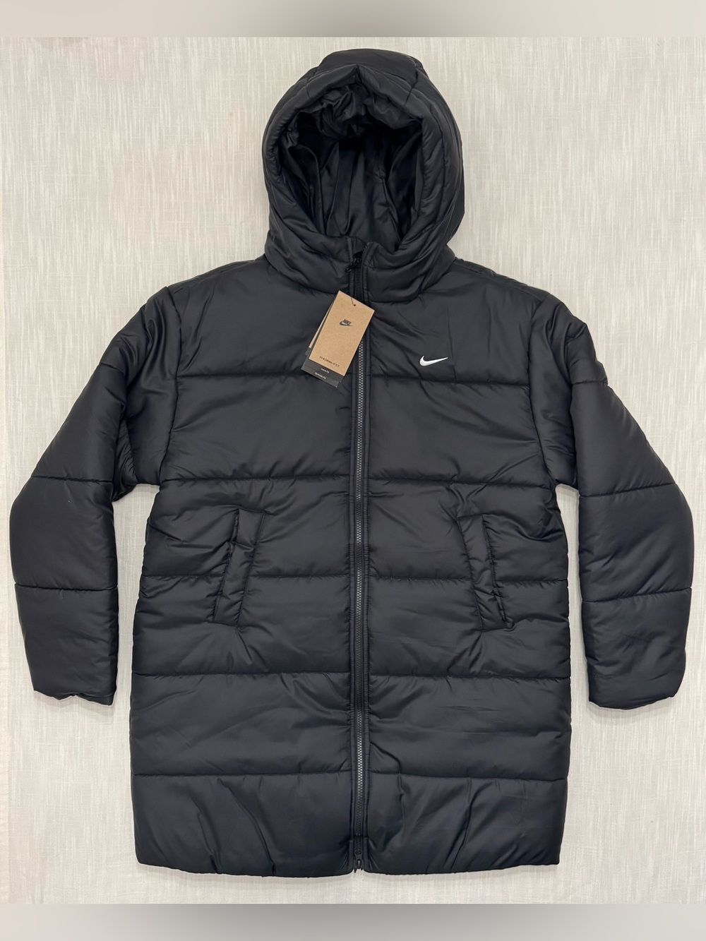Nike Sportswear Classic Womens Therma-FIT Loose Hooded Parka Sz M HV4912-010 NWT